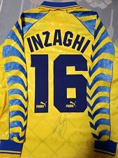 Maglia Inzaghi autografata Parma 1996
