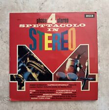 LP Autori Vari-SPETTACOLO IN STEREO Decca Phase 4 -4PH4 - Disco Dimostrativo