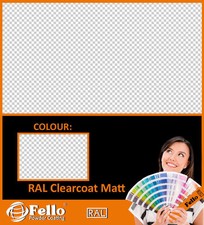 FELLO Verniciatura a polvere - Incolore Transparente Vernice MATT 5KG POLIESTERE
