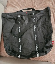 Borsa tennis Wilson nera