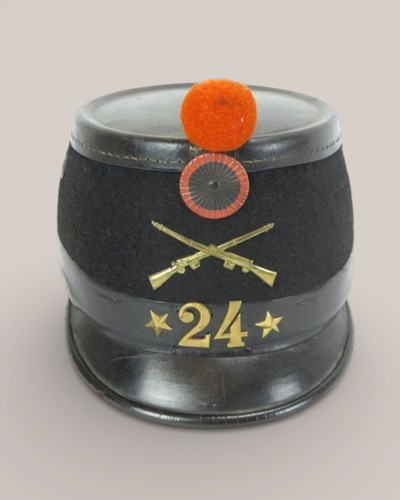 Rifleman shako 1898 - rifleman’s, shako,