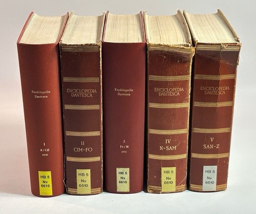 Enciclopedia dantesca vol 1 - enciclopedia,