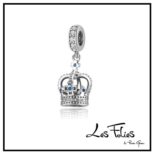 Charm corona pendente - charm,