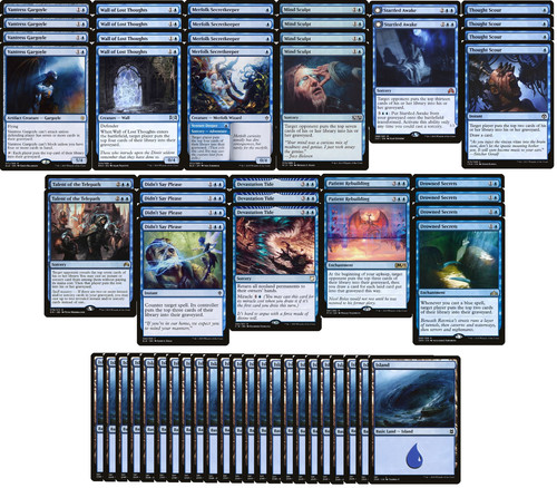 Mazzo elite mill - mono, blu