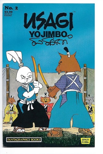 Usagi yojimbo firmato da - usagi,