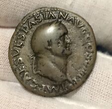DUPONDIO VESPASIANO Testa Imperiale 