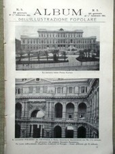 Album Illustrazione Popolare 26 Gennaio 1911 Stefano Bruzzi Rembrandt Peary Roma