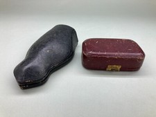 SCATOLE ANTICHE GIOIELLI COPPIA - BORBONICI ? 800' ITALIA REGNO (ONLY BOX) ROTTO