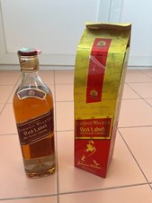 whisky vintage Johnnie Walker Red Label Old Scoth anni 80