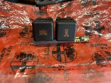 Interruttori plafoniere rosso arancio Alfa Romeo 75 Turbo Twin Spark 3000 V6