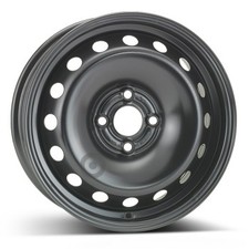 CERCHIO IN ACCIAIO PER FIAT GRANDE PUNTO 6,0J15" 4X100 43 56,50 ALCAR 7915 BLACK
