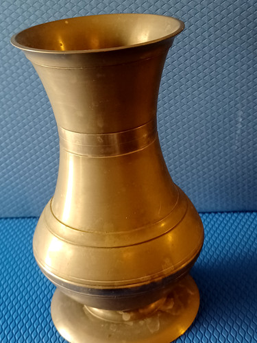 Vaso fiori peltro made - peltro,