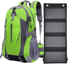 Zaino con pannello solare 20w - pannello,