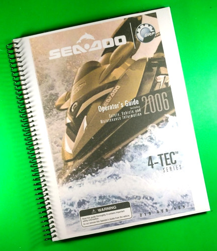 Manuale uso per seadoo gtx - manuale,