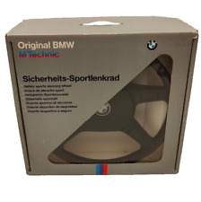 ORIGINAL BMW M TECHNIC SAFETY SPORTS STEERING WHEEL VINTAGE WITH BOX VERY RARE