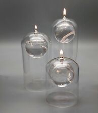 Set di 3 lampade/candele in
