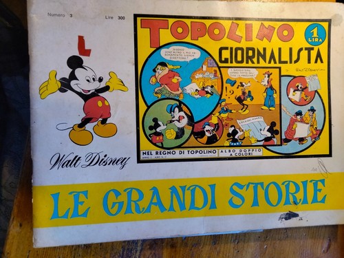 Topolino giornalista le - giornalista,