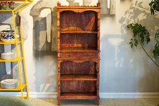 Libreria Antica Etagere in legno di teak laccato kkg95