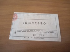 BIGLIETTO JUVENTUS - URUGUAY AMICHEVOLE 14/3/2001 TICKET 