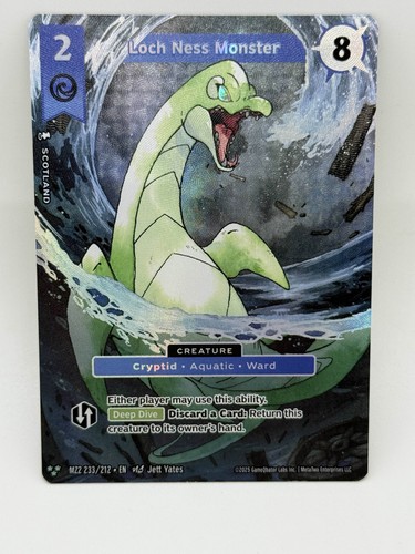 Loch ness monster mz2 - mz2, 233/212