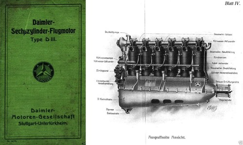 Daimler mercedes iii f1466 - daimler,