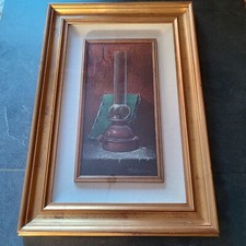 FERDINANDO QUINTAVALLA - STRUMENTI - OLIO SU TELA Cm 46x66