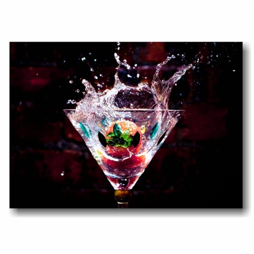 Black cocktails quadro su - cocktails, 2