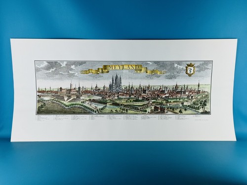 Vintage incisione grafica - incisione, xl