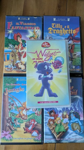 Vhs lotto cartoni - di, 5