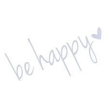  14x7.5CM Adesivi per auto Be