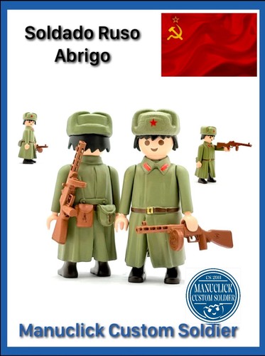 Playmobil soldado custom - playmobil, ww2