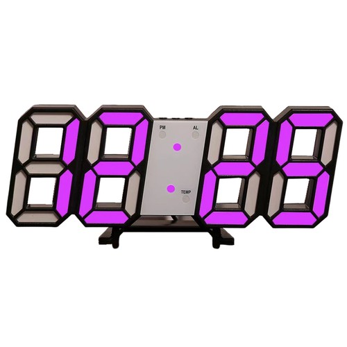 Orologio digitale led 3d - orologio,