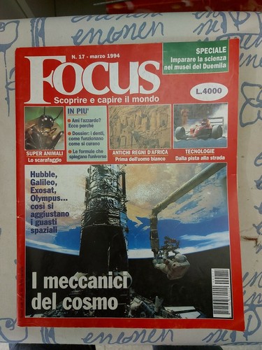 Focus rivista marzo 1994 - nr.17,