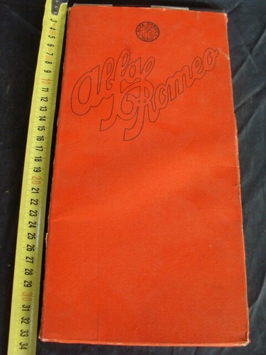 Schede storiche alfa romeo - storiche,
