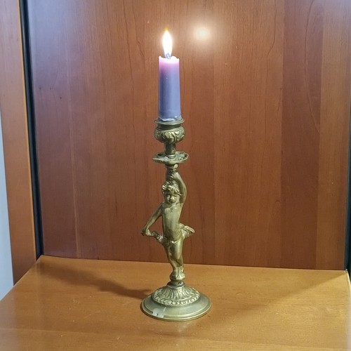 Candeliere vintage bronzo - candeliere,