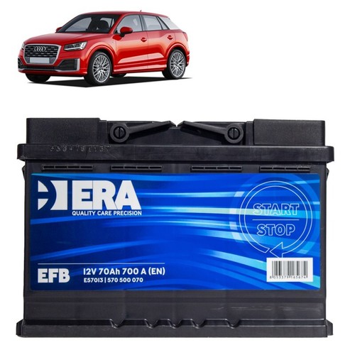 Batteria 70ah efb per audi - per,