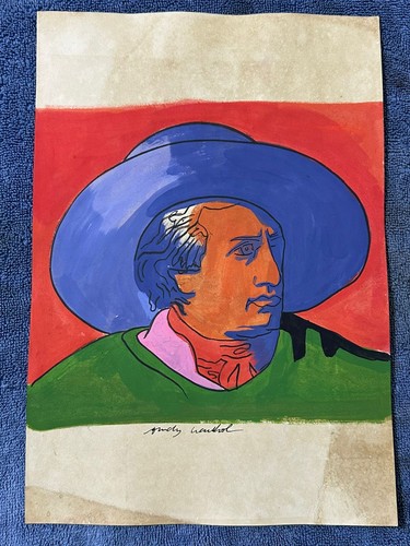 Andy warhol disegno quadro - andy,