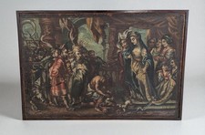 Quadro Antico Dipinto Olio su