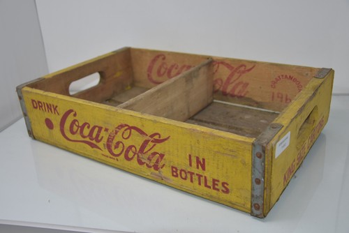 Coca cola scatola legno - scatola,