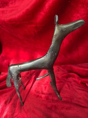 Scultura cavallo acciaio - in,