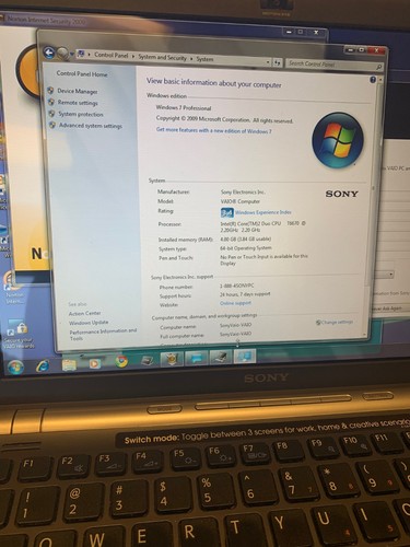 Sony vaio vgnz570 - 🍎🍎sony,
