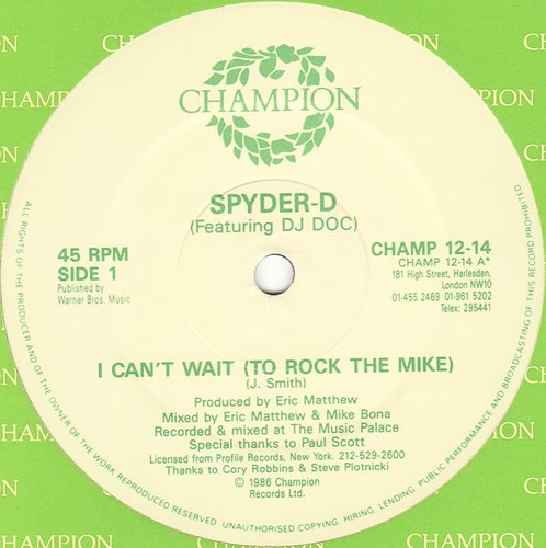 Spyder featuring doc - spyder-d, i