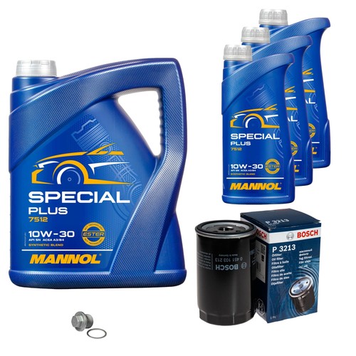 Filtro olio bosch mannol - bosch, l