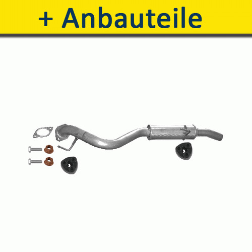 Terminale scarico per - terminale, opel