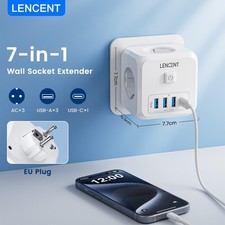 7 in 1 Wall Socket Adapter: 3