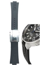 Bracciale Oris Cinturino Gomma 07 4 24 64EB Aquis Small Seconda Data 7730 7733