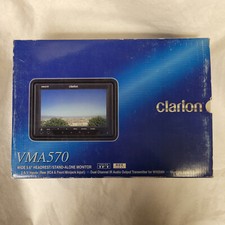 Monitor LCD widescreen TFT digitale 5,6" Clarion VMA570 poggiatesta/stand-alone