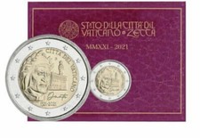 Citta' del Vaticano 2 Euro 2021 Dante FDC