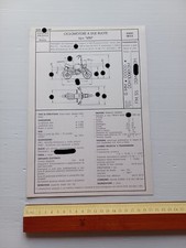 Gerosa 50 Mini PD Minimoto 1972 scheda omologazione DGM Facsimile originale