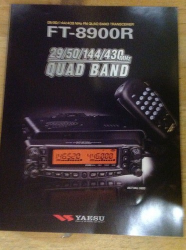 Brochure originale yaesu - originale,